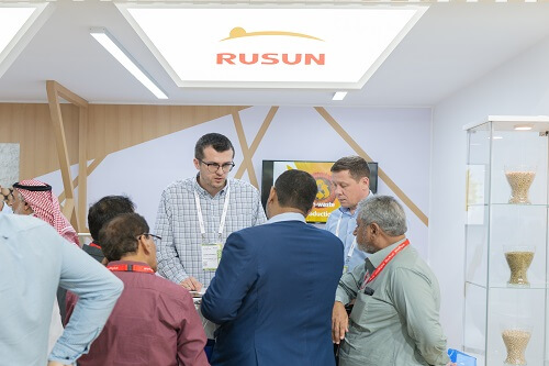 RUSUN公司参加了2023年在阿联酋迪拜举办的“Gulfood 2023”展会。