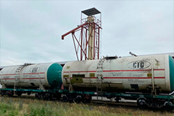 Компания RUSUN начала отправку масла в железнодорожных цистернах